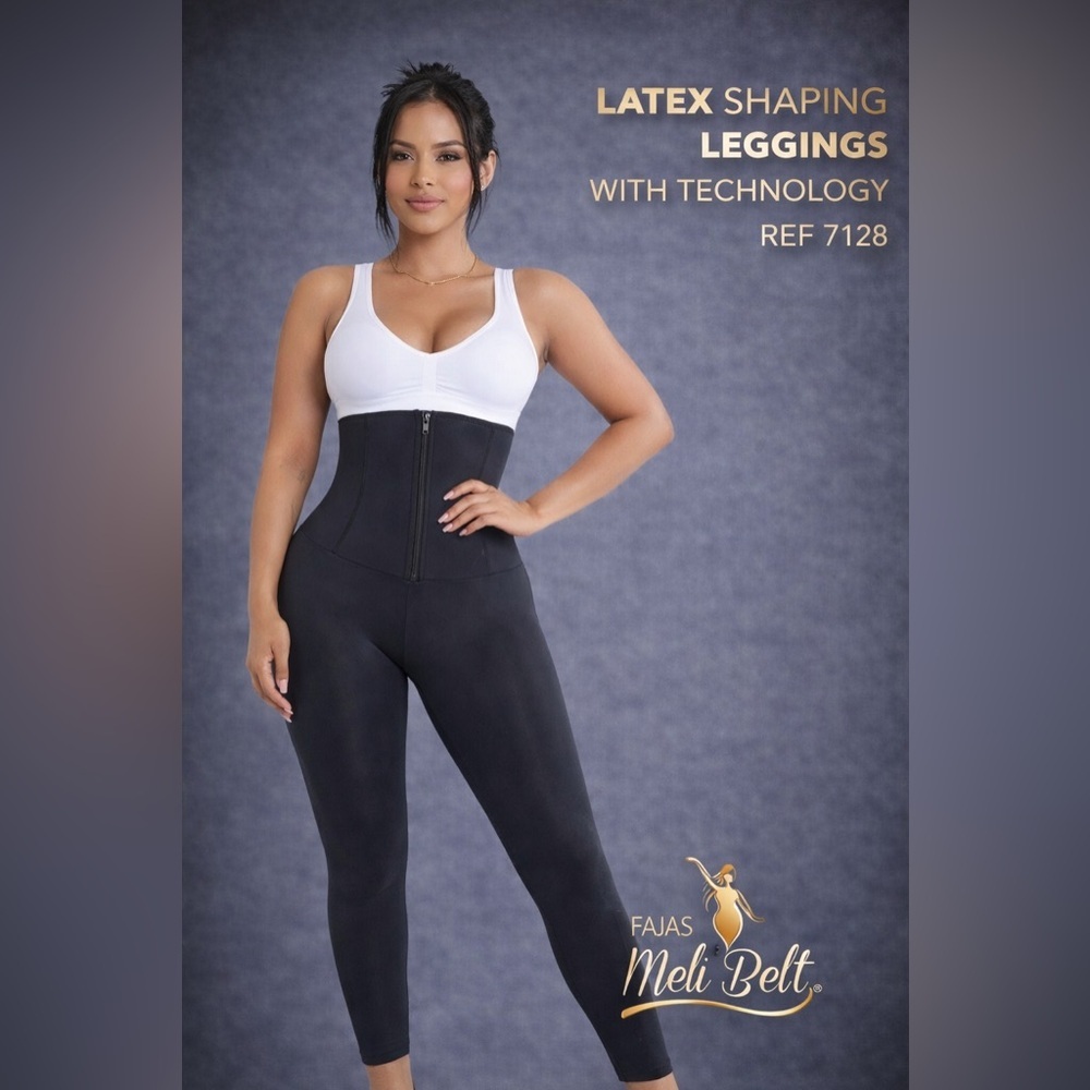 Latex Shaping Leggings with Technology - MeliBelt Ref. 7128